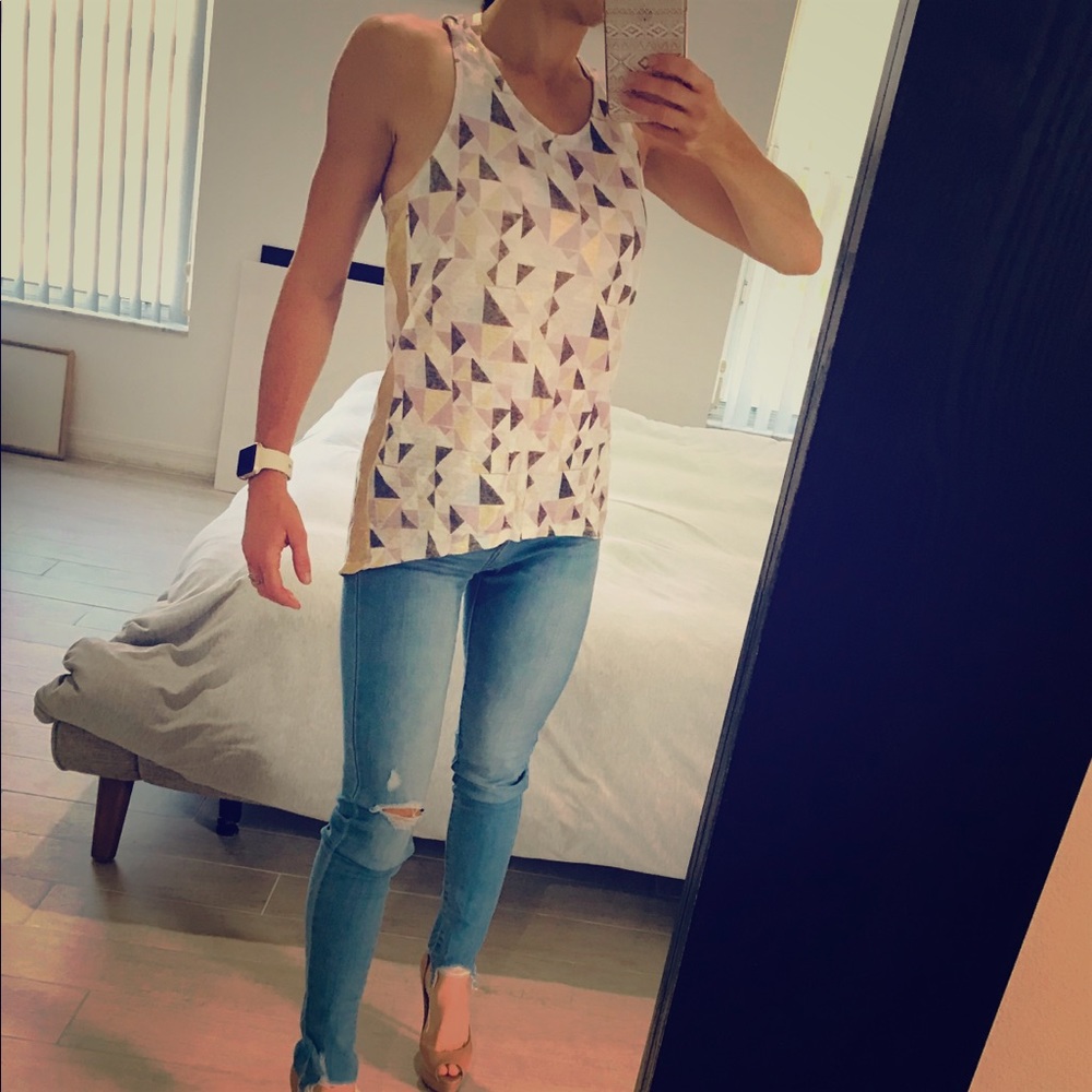 Sandro Women Tank Top SIZE: 1